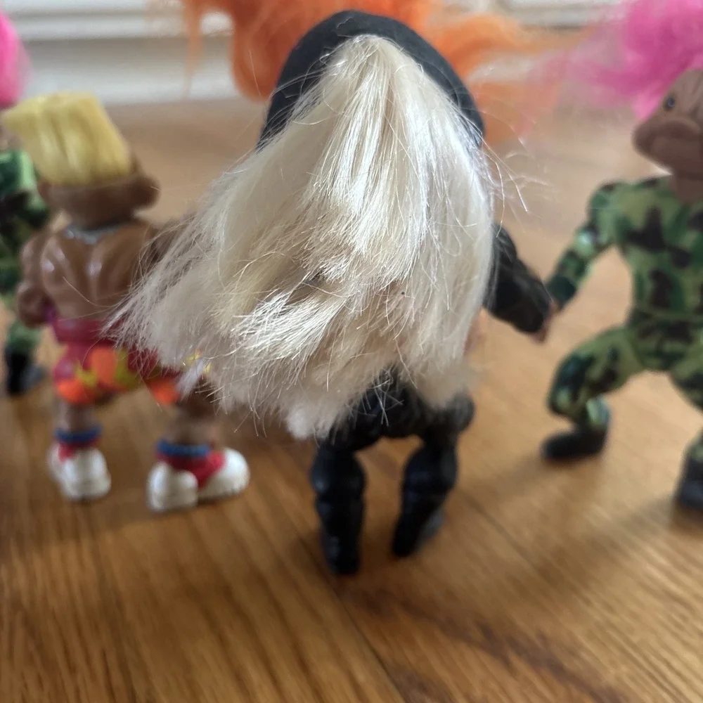 1992 Vintage Hasbro, TNT,  Battle Trolls Lot Of 5‎ Figures RARE